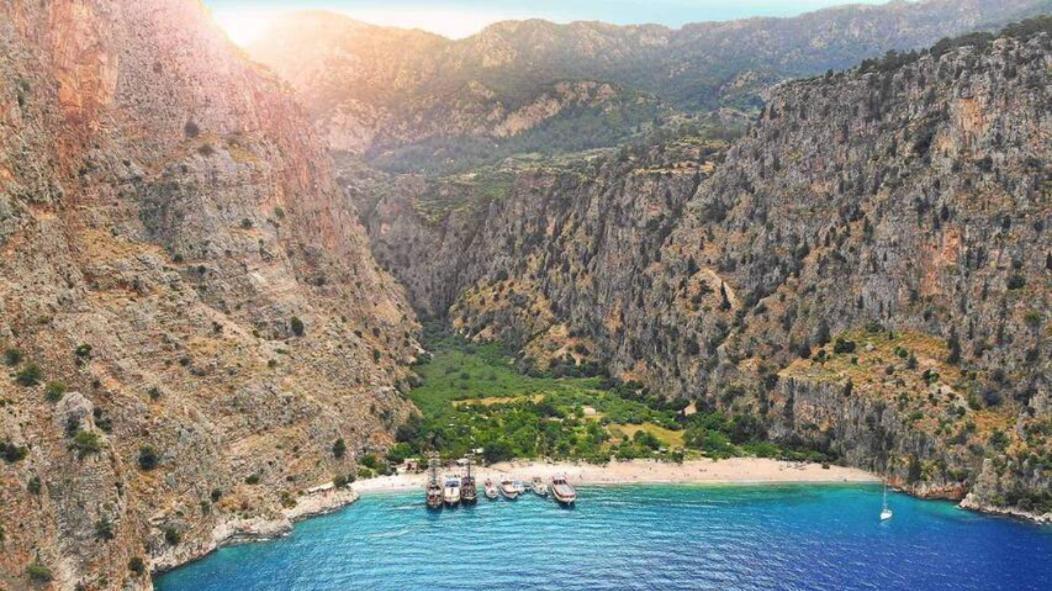 Butterfly Valley Beach Glamping Олудениз Экстерьер фото