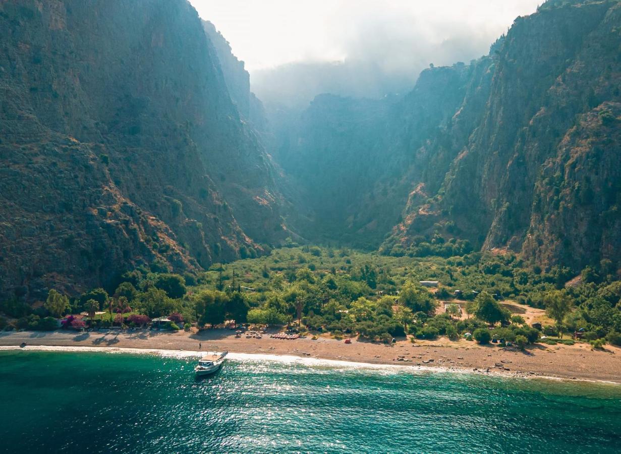 Butterfly Valley Beach Glamping Олудениз Экстерьер фото